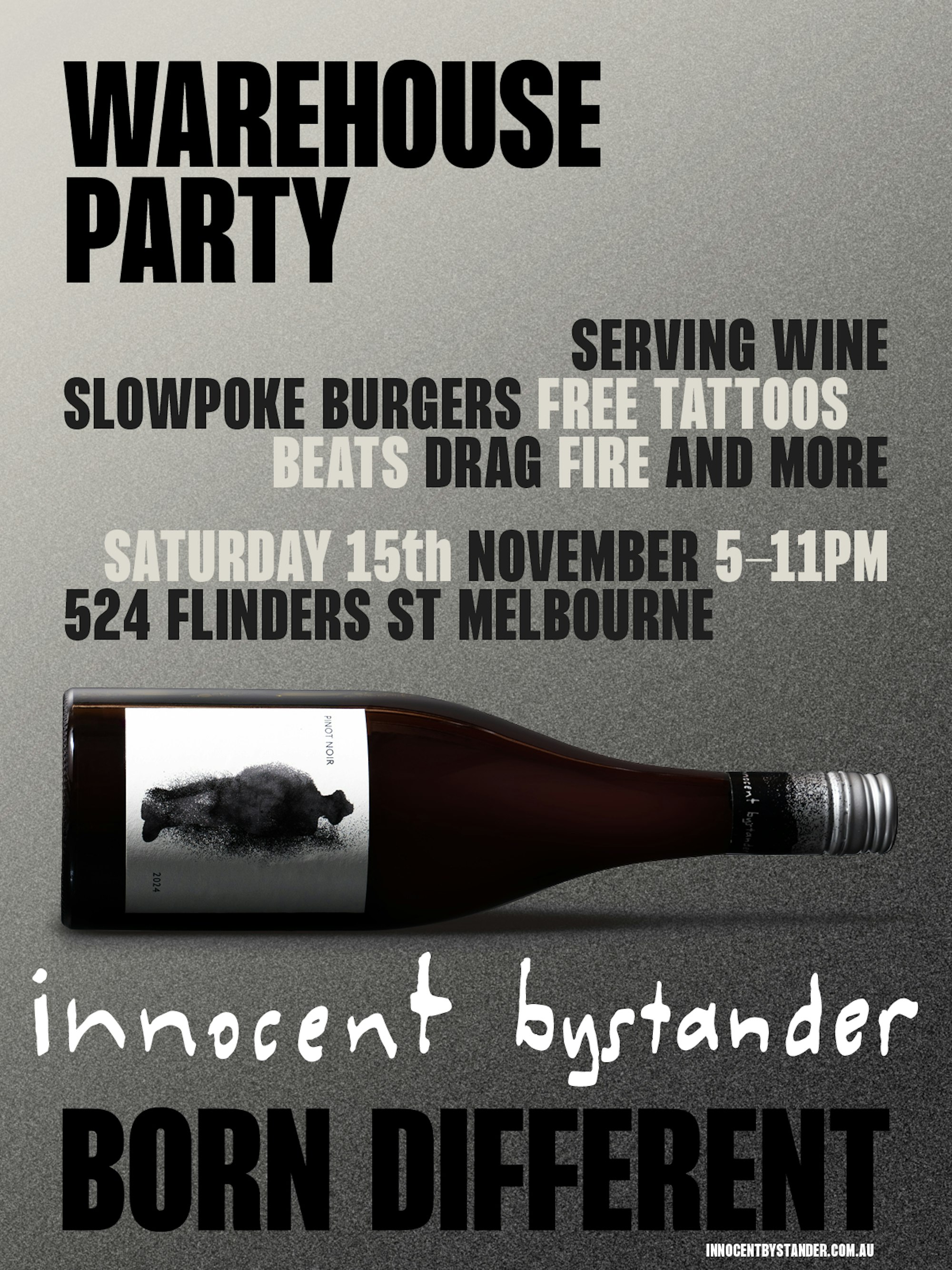 Born Different Event Invite