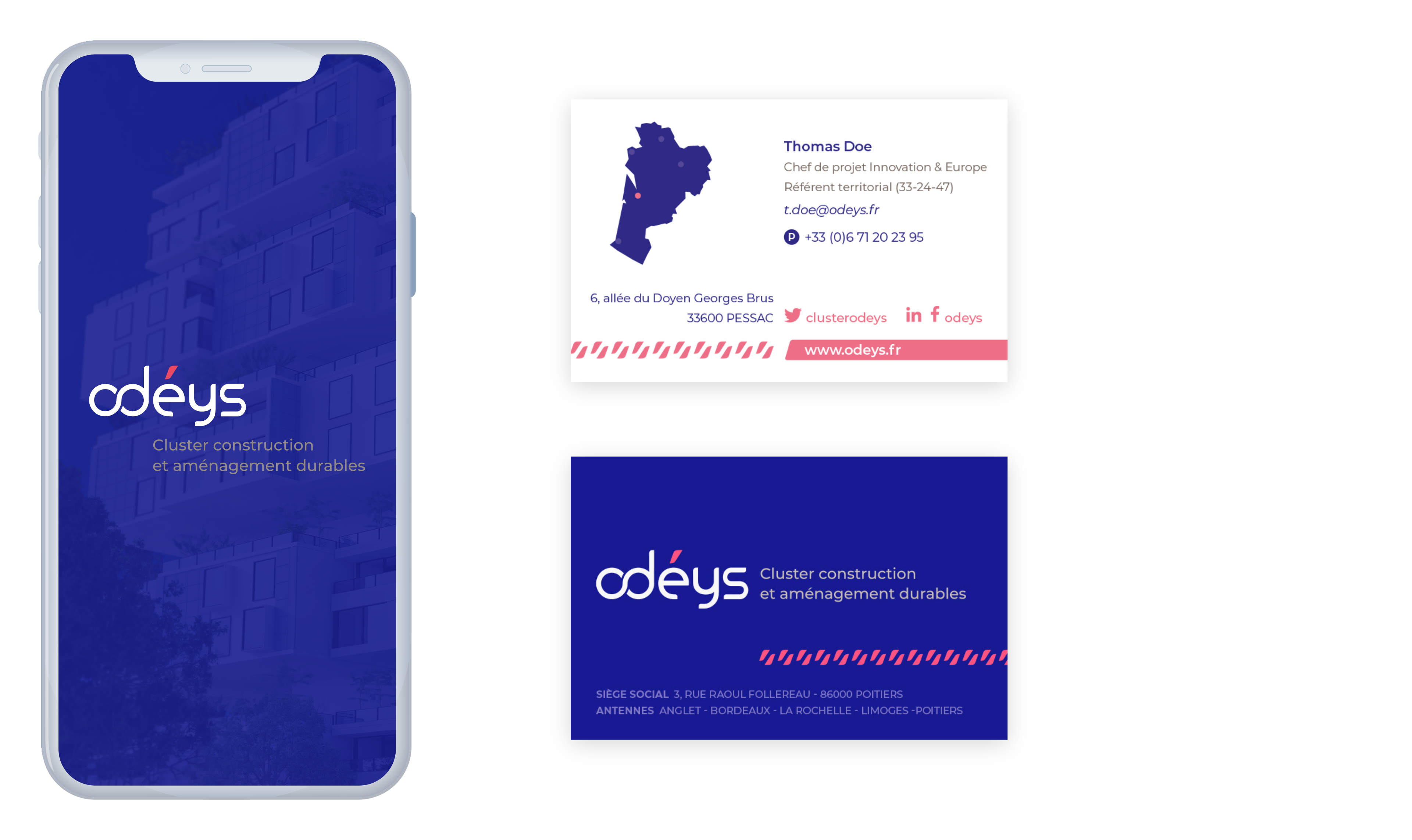 Identité visuelle de Odéys