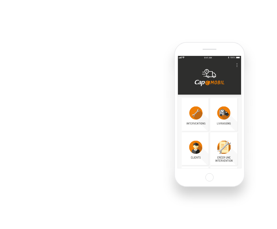 Cap info, application mobile Android