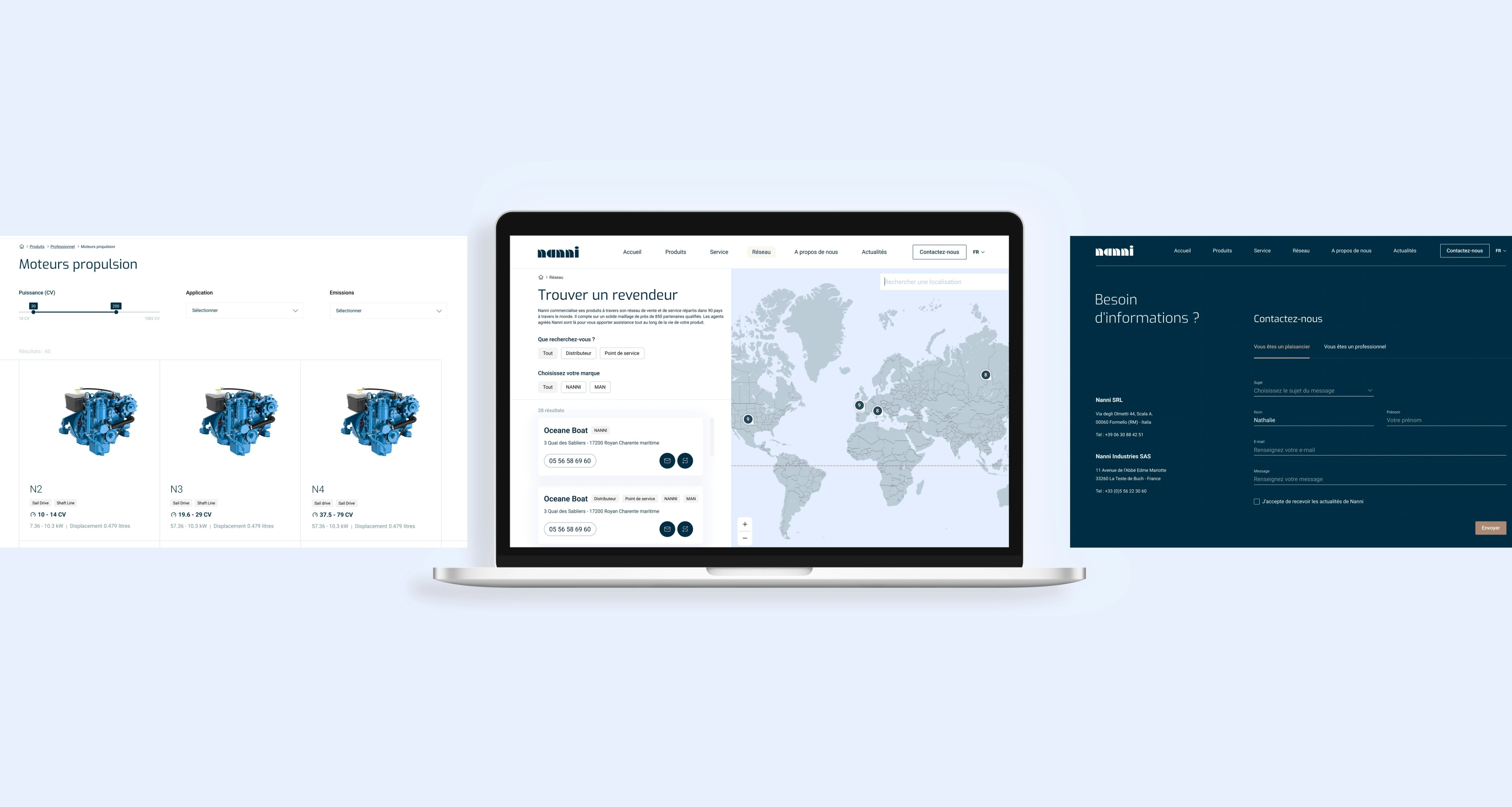 Site internet responsive Nanni Energy