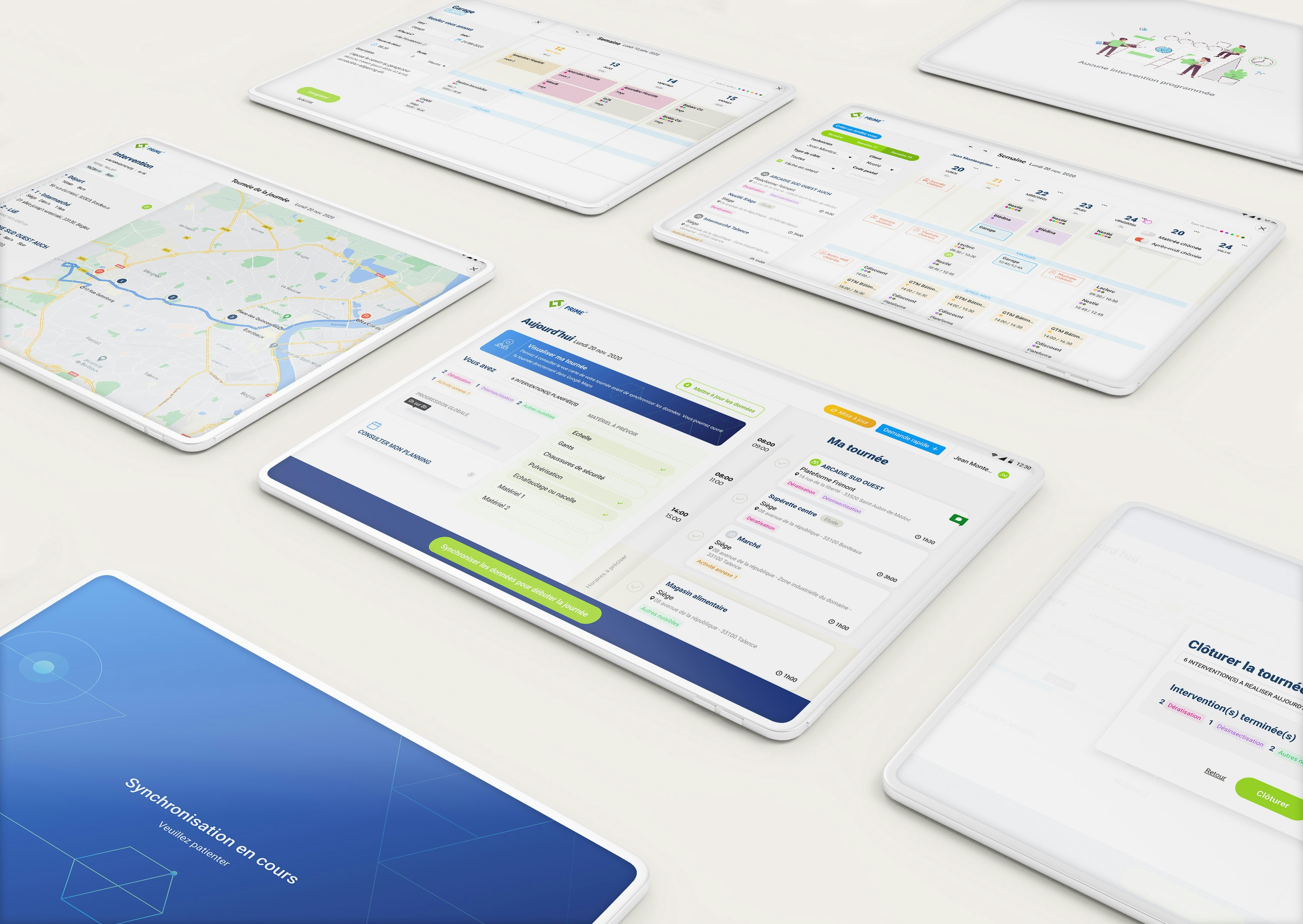 Application mobile de planification