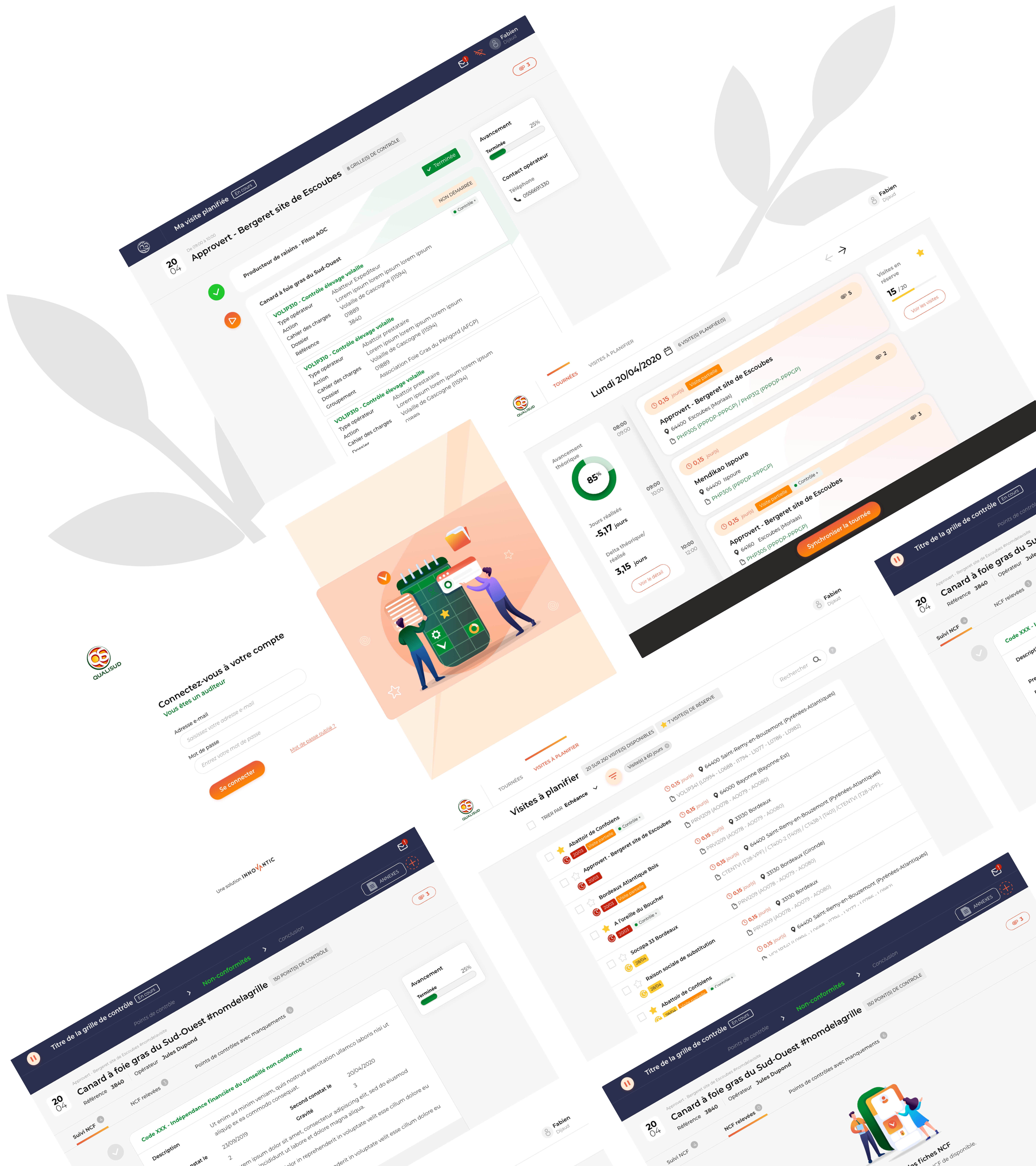 Développement de l'application PWA offline pour les contrôleurs Qualisud