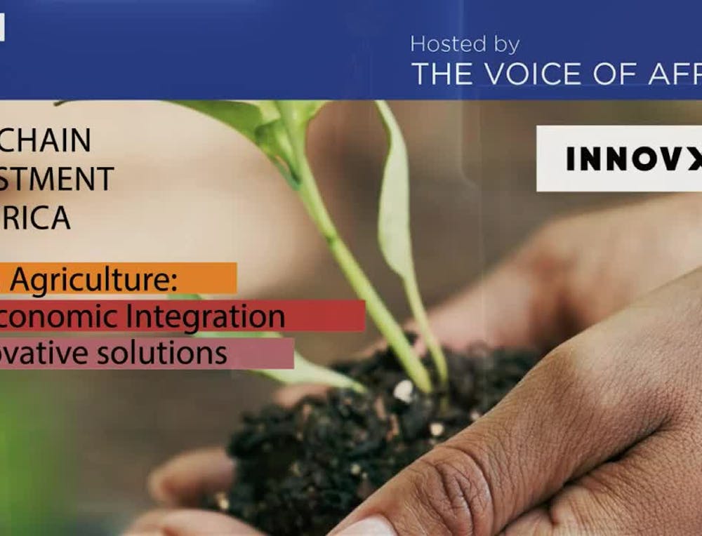 Hands holding young green plants growing in soil, symbolizing sustainable agriculture and innovation