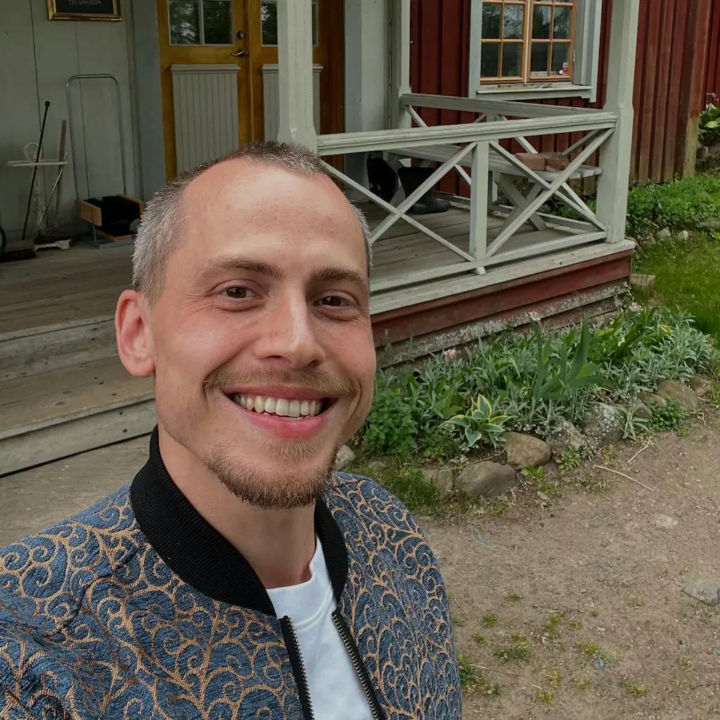 Selfie på Martin Westin, diplomerad coach