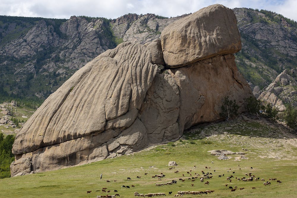 Picture of Turtle Rock in Gorkhi-Terelj