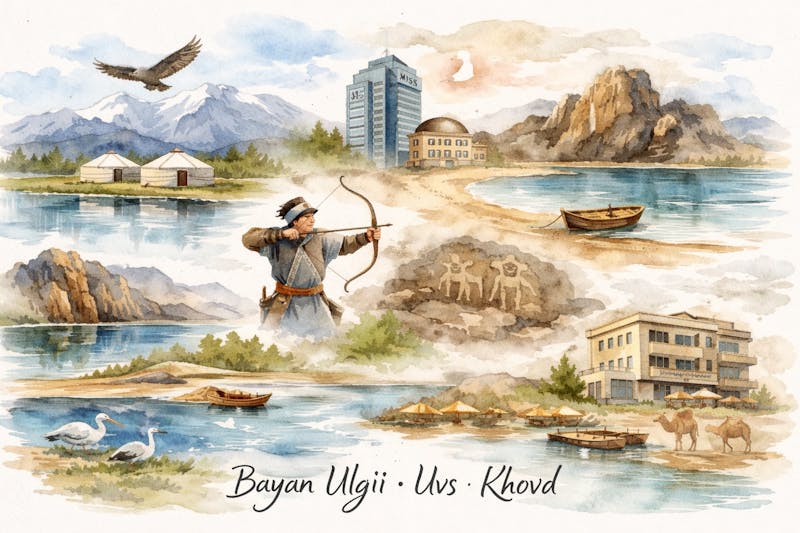 Top Camps, Resorts, and Hotels in Bayan-Ulgii, Uvs, and Khovd