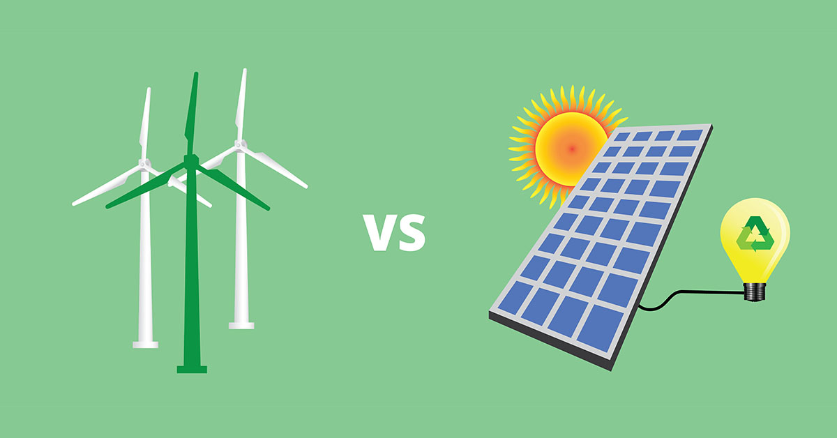Solar vs Wind Turbine For Home Power Generation Inspire Clean Energy