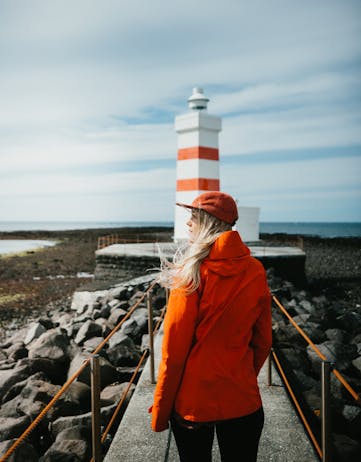Garðskagaviti lighthouse, Reykjanes Peninsula