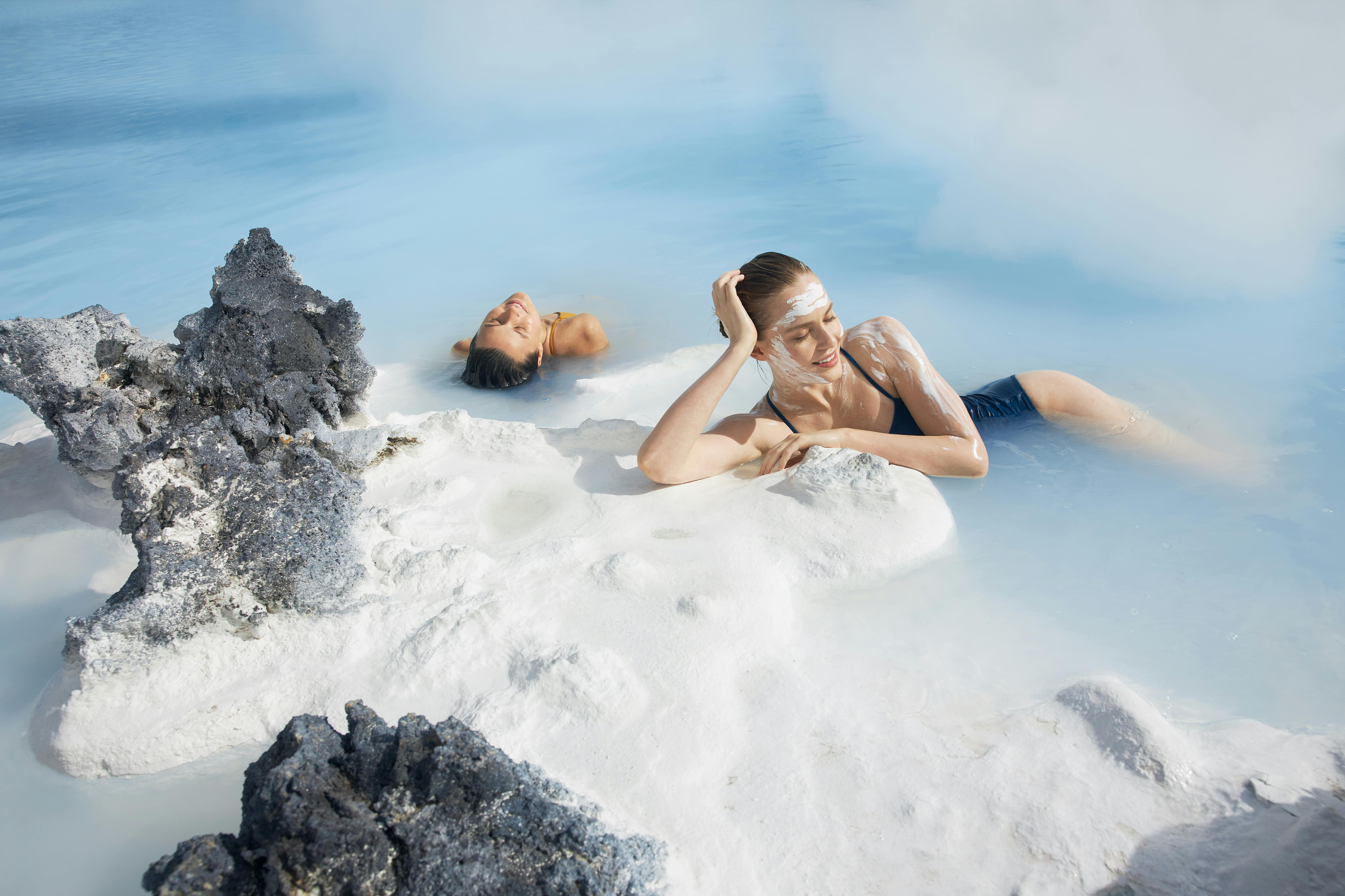Blue Lagoon's mineral-rich waters