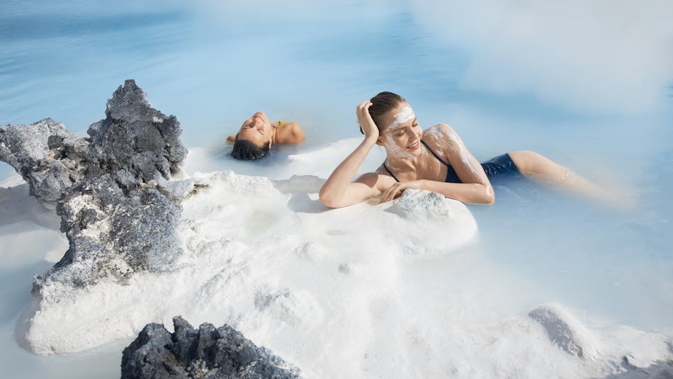 Blue Lagoon's mineral-rich waters