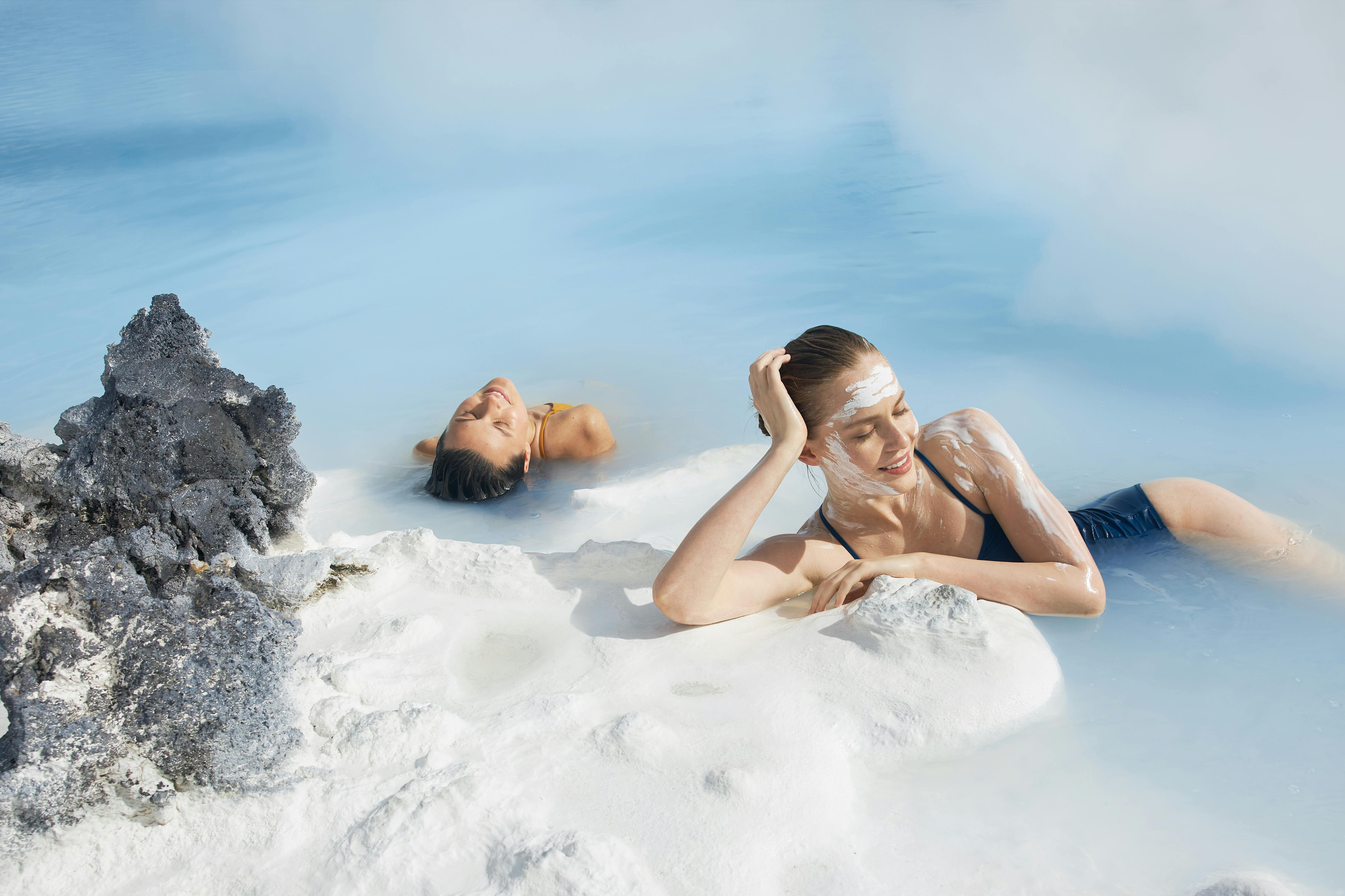 Blue Lagoon's mineral-rich waters