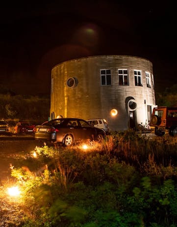 One of the Iceland Comedy Film Festival's viewing rooms