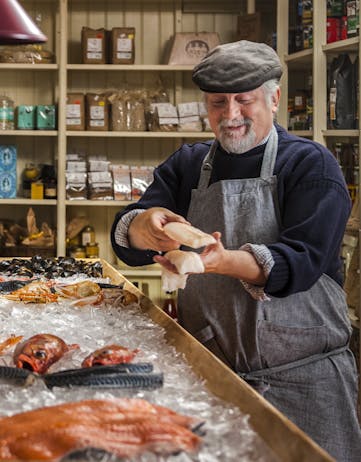 Icelandic fishmonger