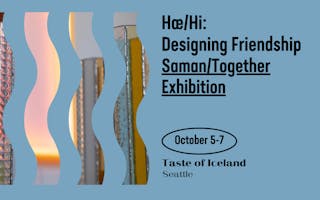 Taste of Iceland Seattle, Hae/Hi: Designing Friendship web graphic.