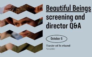 Taste of Iceland Beautiful Beings film screening web graphic