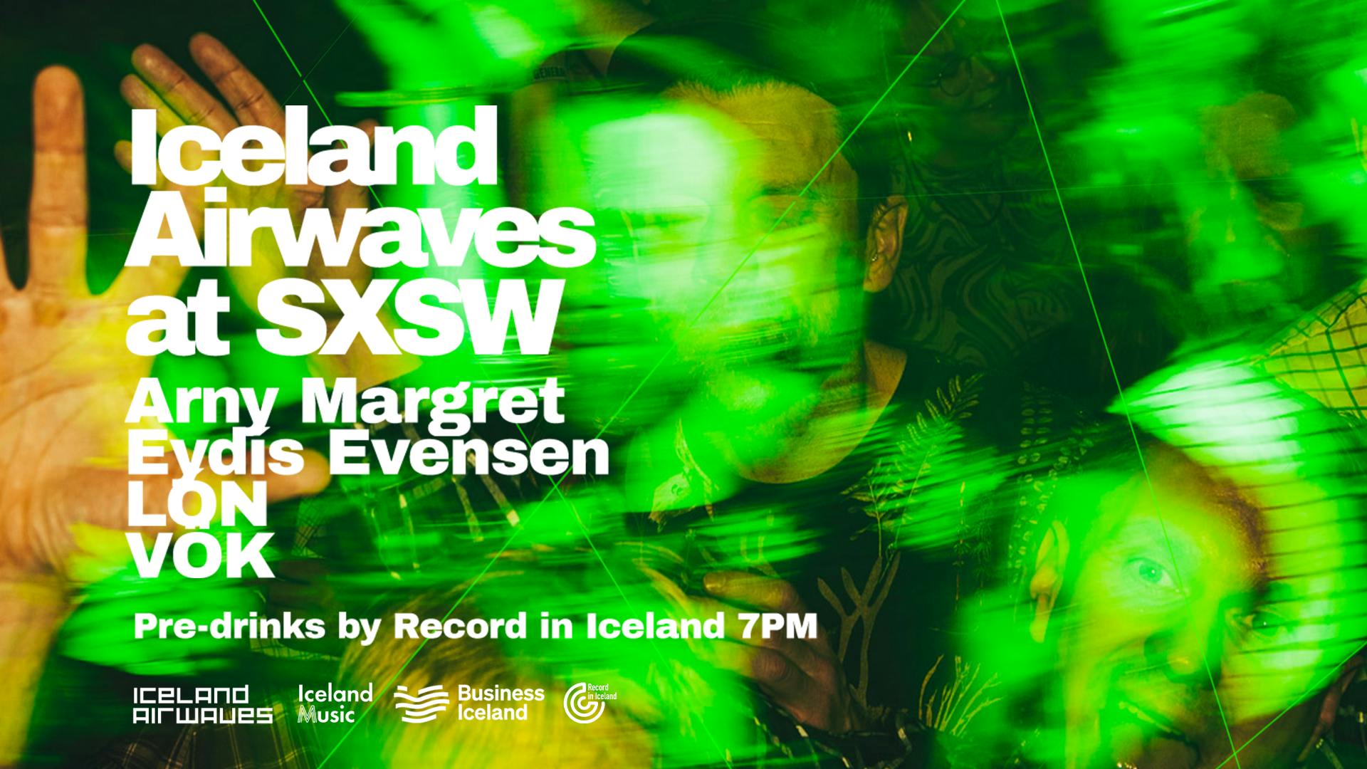 Iceland Airwaves at SXSW logo