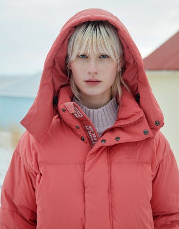 A model wearing 66°North AW 2023 collection