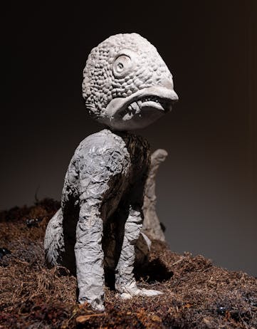 Edith Karlson “Can’t See” sculpture. Photo: Joosep Kivimäe