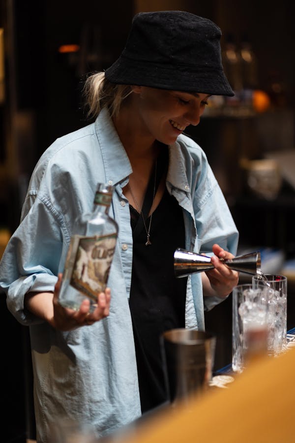 Ólafsson Gin’s mixologist Tóta