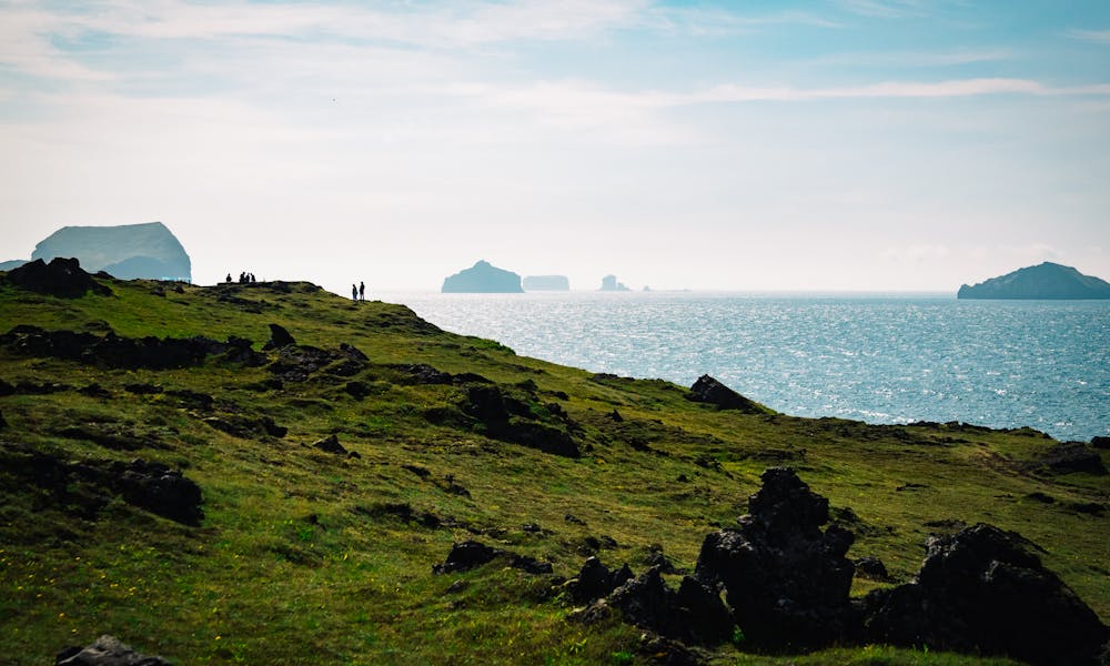 The stunning scenery in Westman Islands