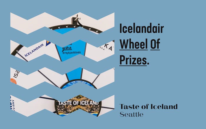 Taste of Iceland and the Icelandair Wheel of Prizes