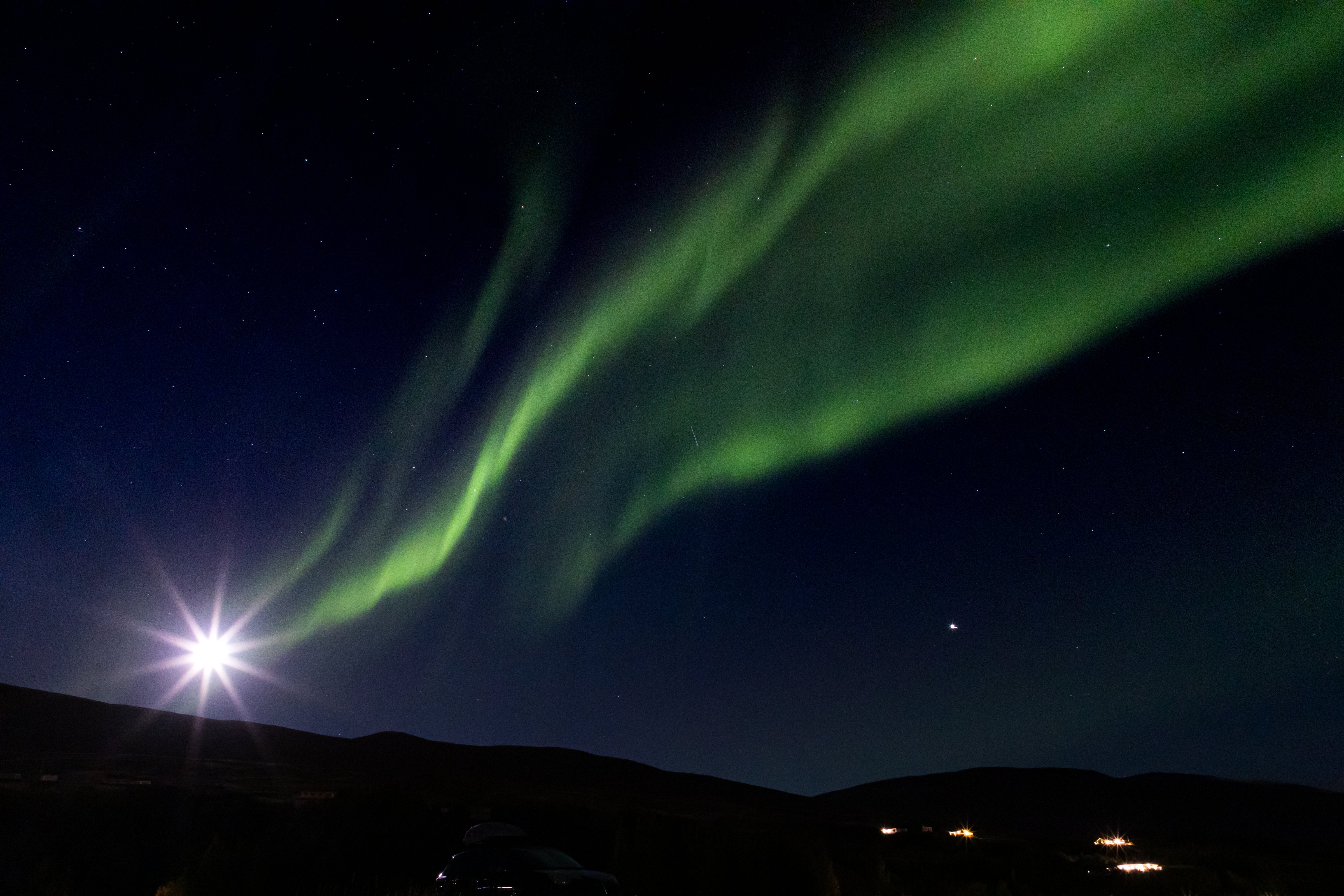 Northern Lights in North Iceland
