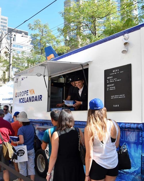 Taste of Iceland Toronto Icelandair Food Truck