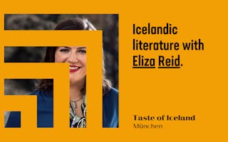 Taste of Iceland München Icelandic literature event with Eliza Reid.