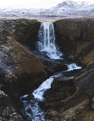 Svöðufoss waterfall
