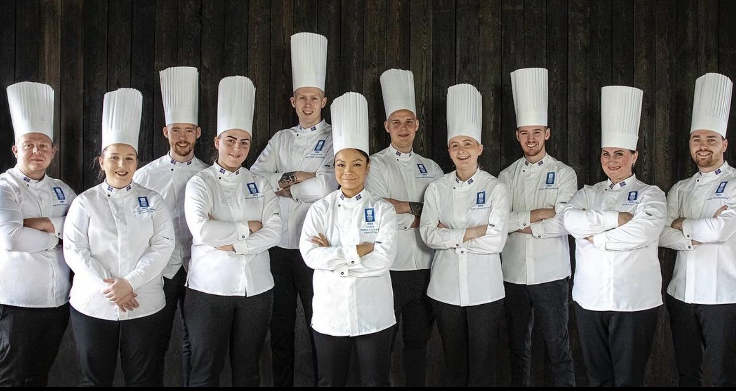 Photo of Iceland Culinary Team members 2024. Photo: Iceland Culinary Team Instagram