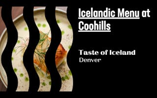 Taste of Iceland Denver 2024 Icelandic Menu web graphic