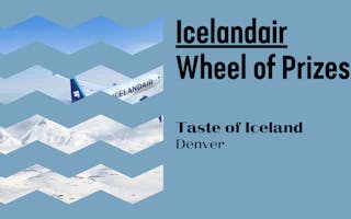 Taste of Iceland Denver 2024 Icelandair Wheel of Prizes web graphic