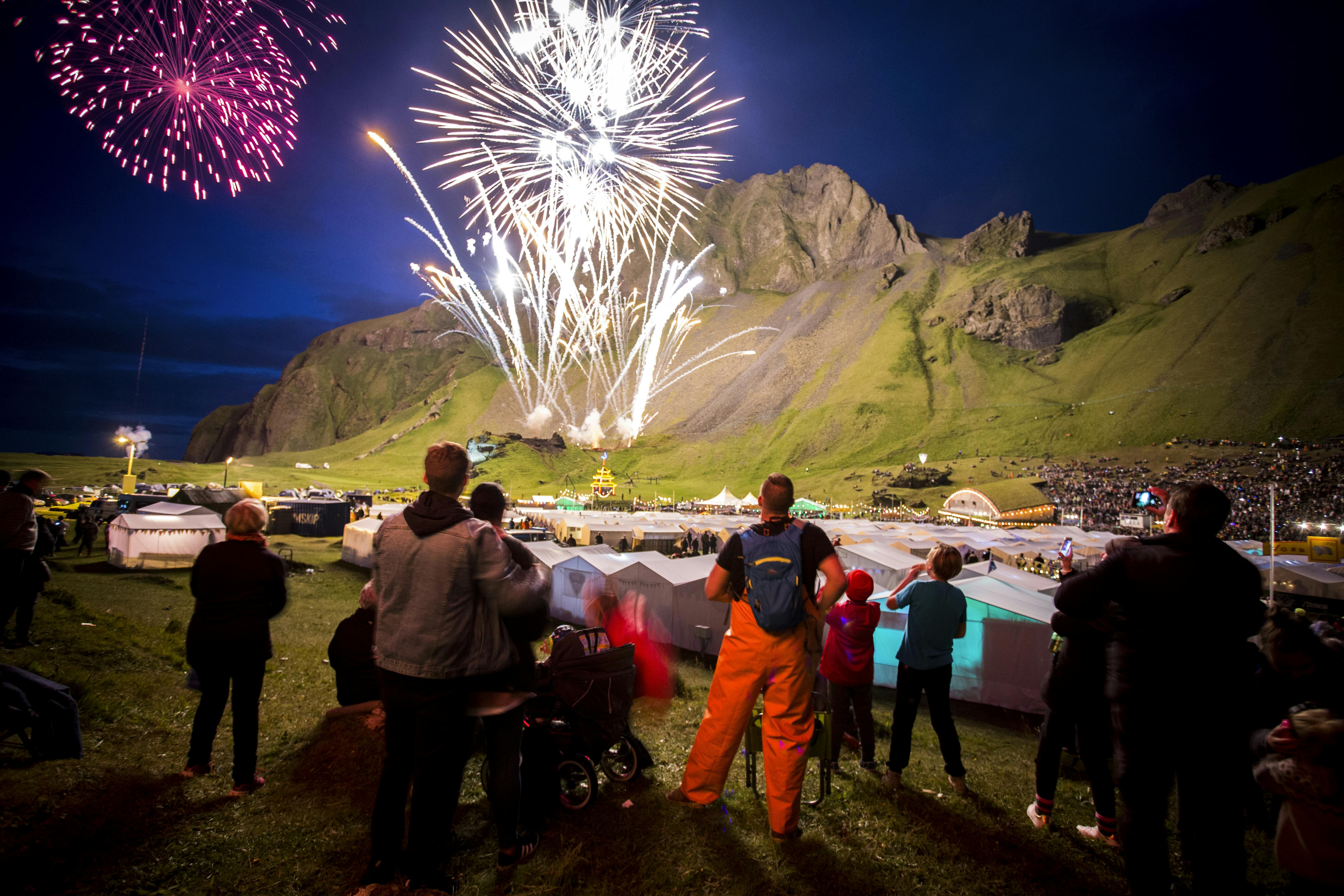 Commerce Day Weekend celebrations in the Westman Islands, Iceland