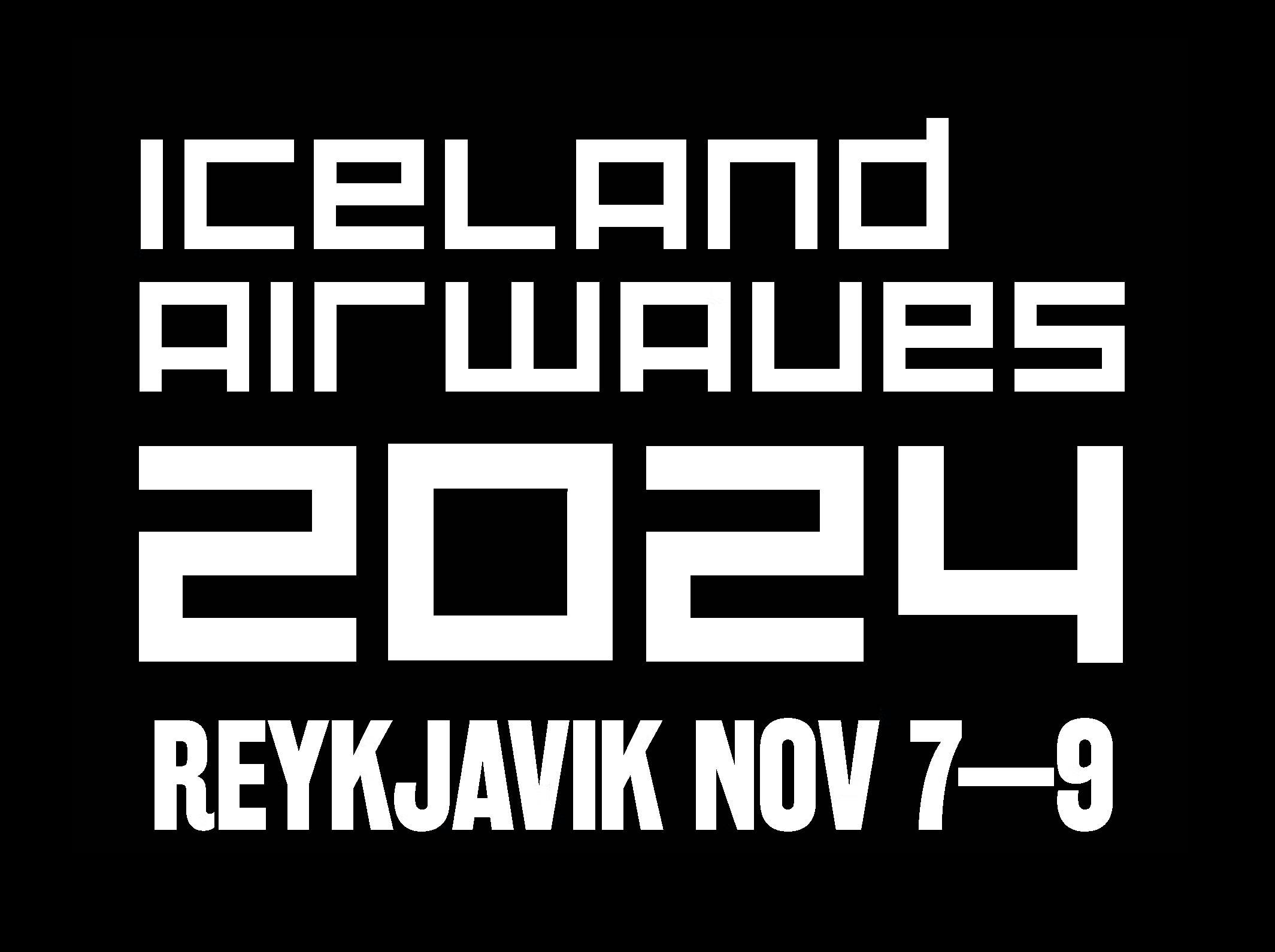 Iceland Airwaves 2024 web graphic