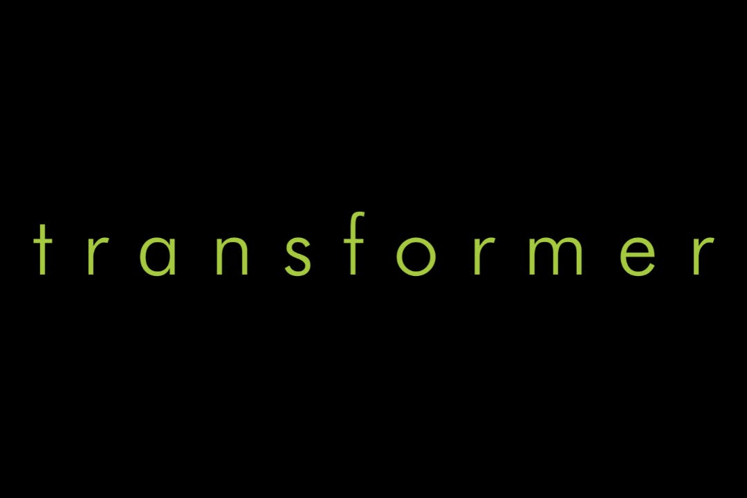 Logo for Transformer, a Washington, D.C.-based 501c3 non-profit visual arts organization.