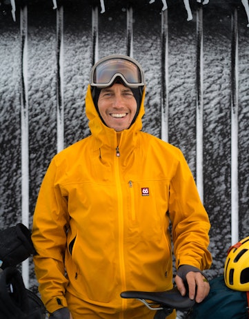 Adventure photographer Chris Burkard in 66 North clothing