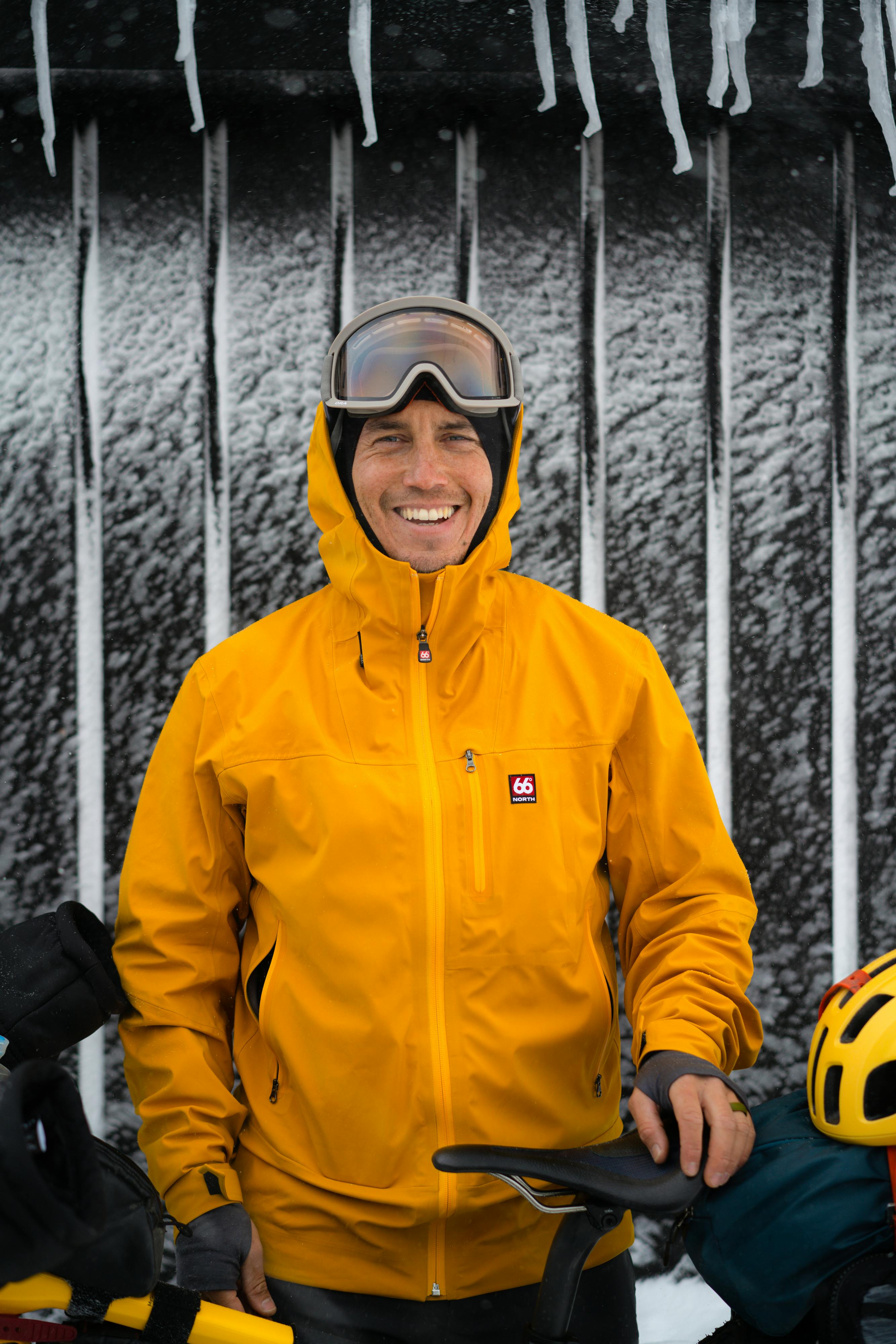 Adventure photographer Chris Burkard in 66°North clothing