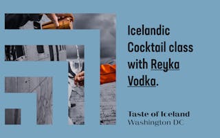 Icelandic Cocktail Class with Reyka Vodka