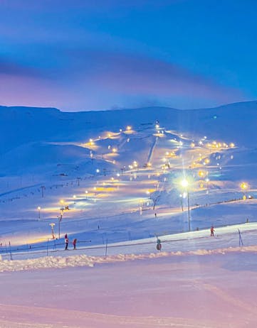 Hlíðarfjall ski area in Akureyri