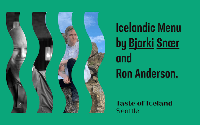 Icelandic Menu by Bjarki Snaer and Ron Anderson.