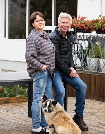 Stefanía Hjördís Leifsdóttir & Jóhannes H. Ríkharðsson of Brúnastaðir Cheesery