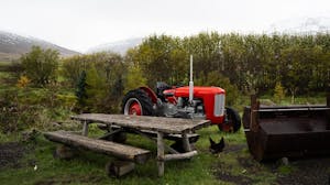 Vellir's farm tractor