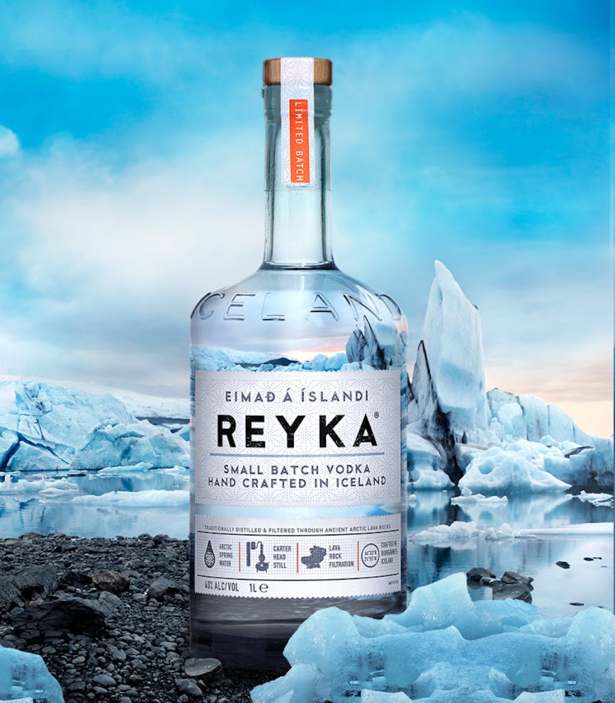 Reyka Vodka bottle