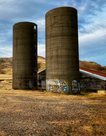 Orkabaer's abandoned sheep barn