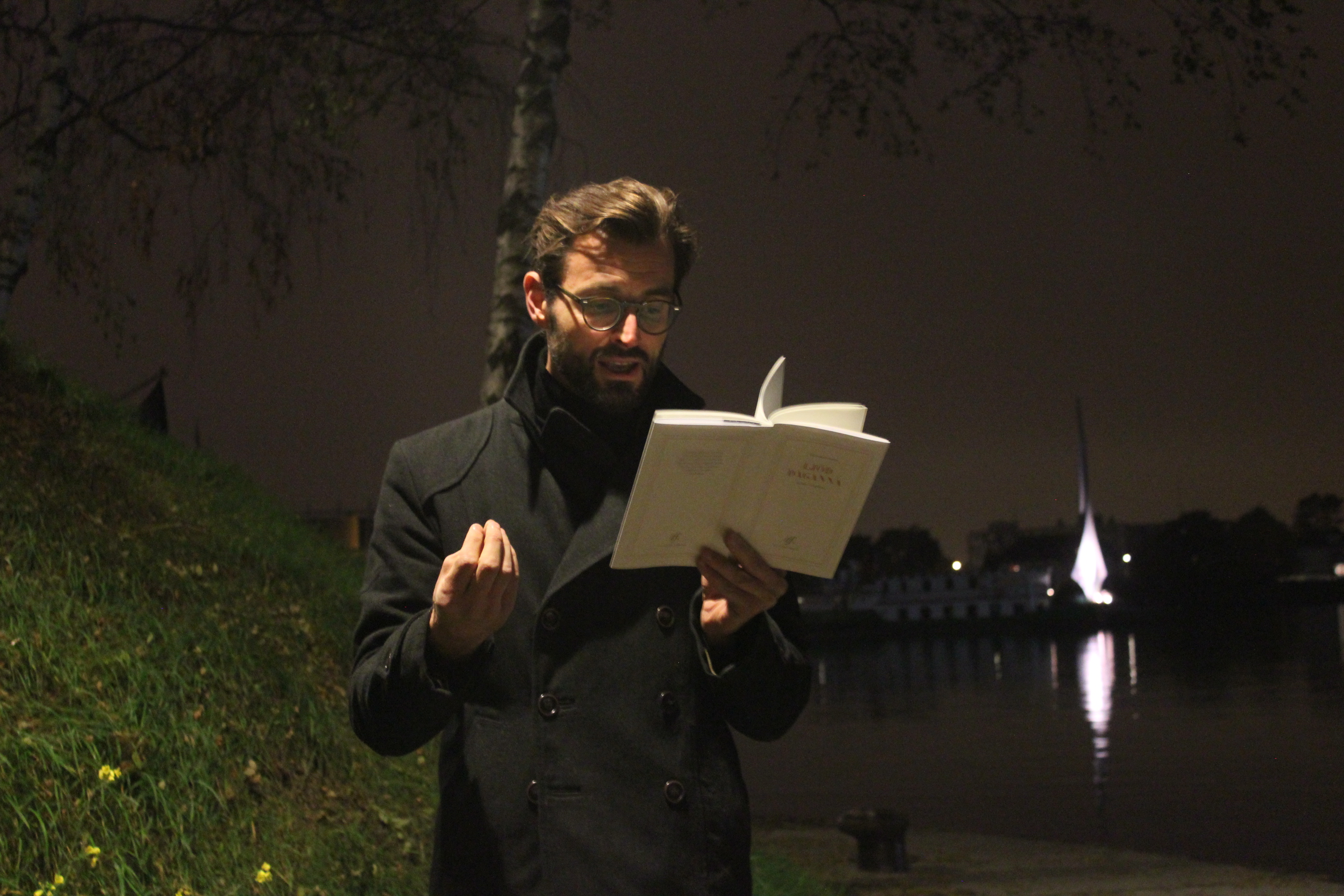 Book reading for Tunglið Publishing