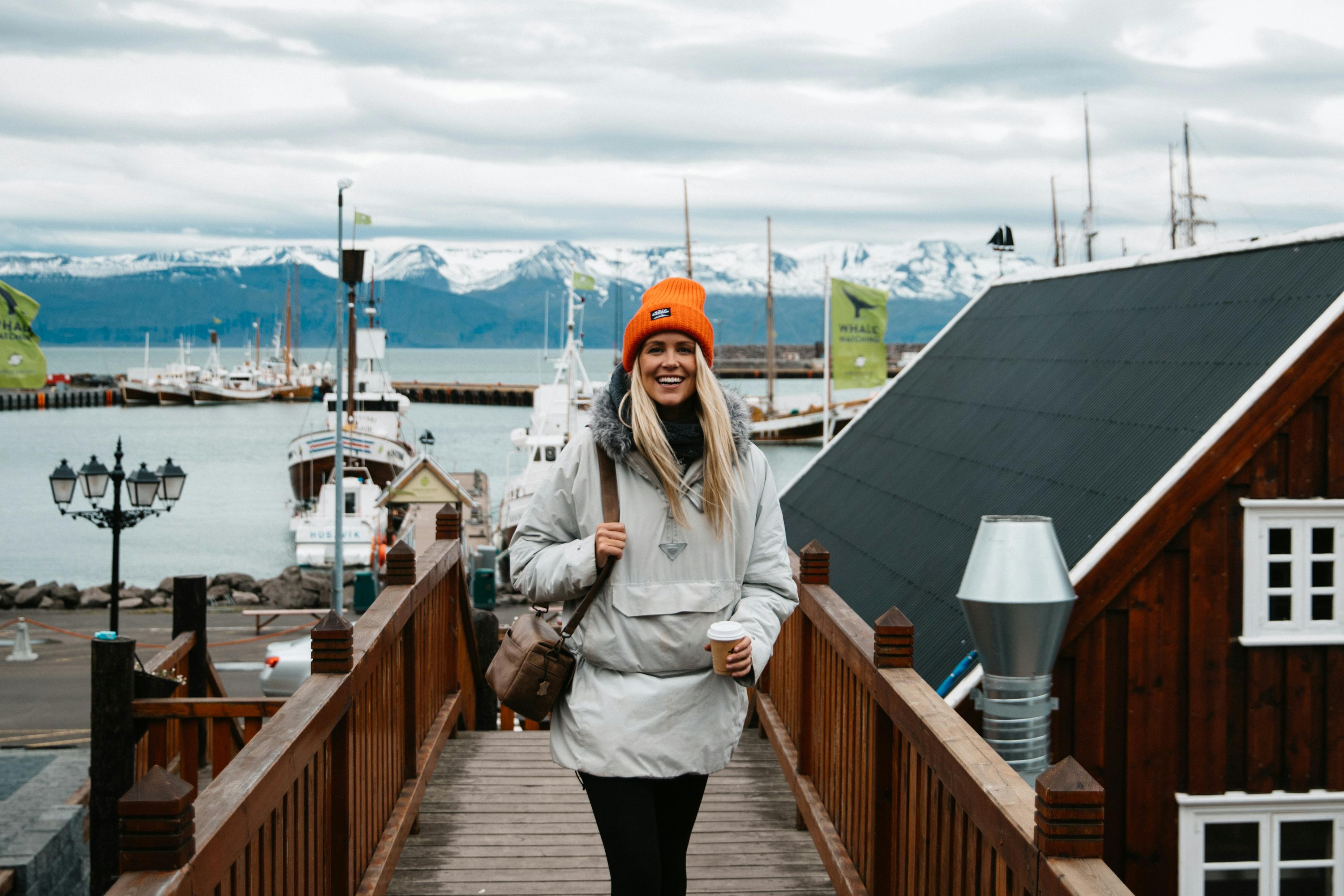 Ása Steinars in Húsavík, North Iceland