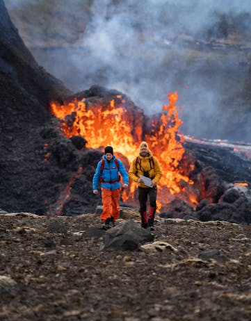 The sound and the fury at the Geldingadalur volcanic eruption