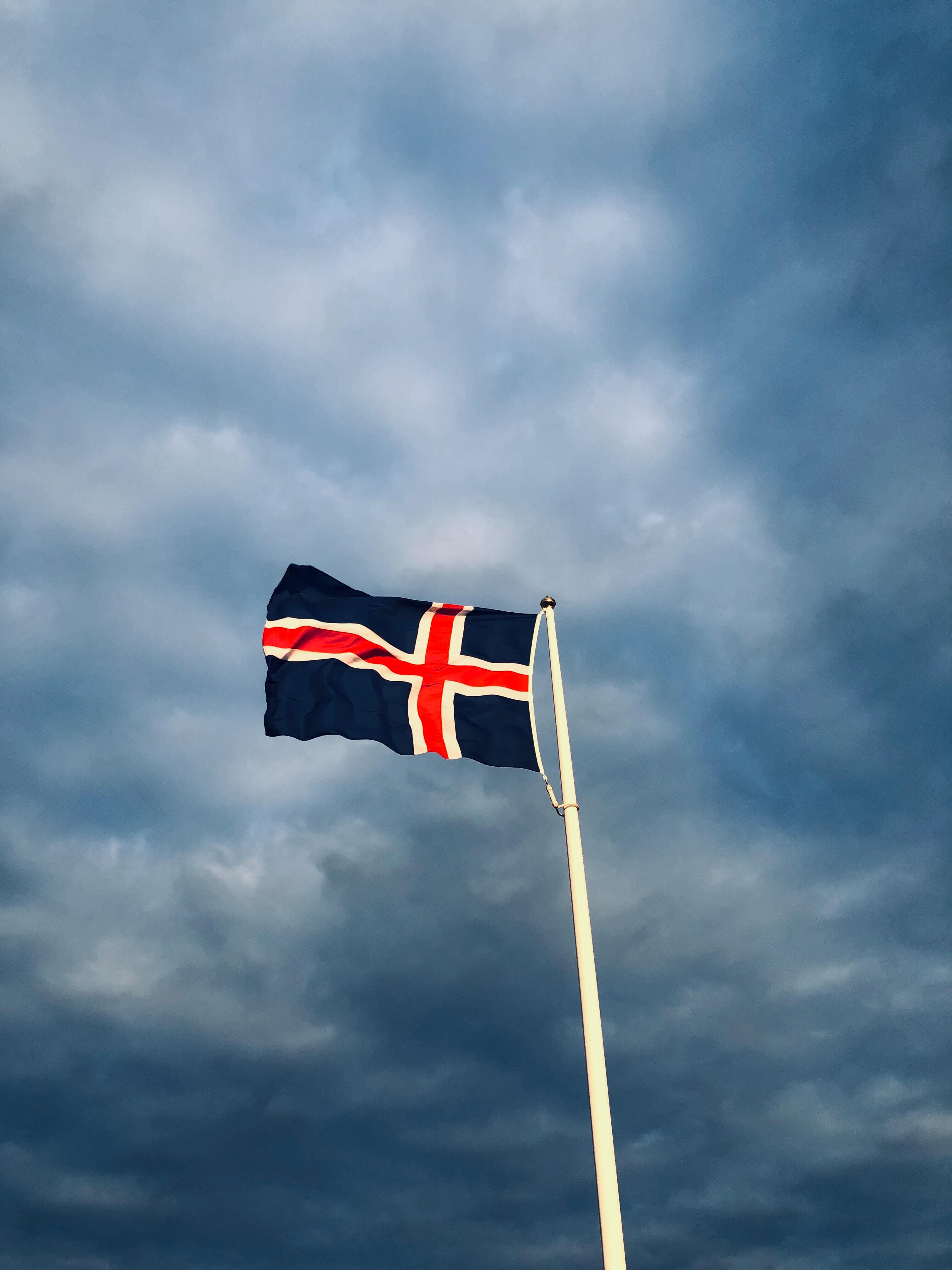 The Icelandic flag
