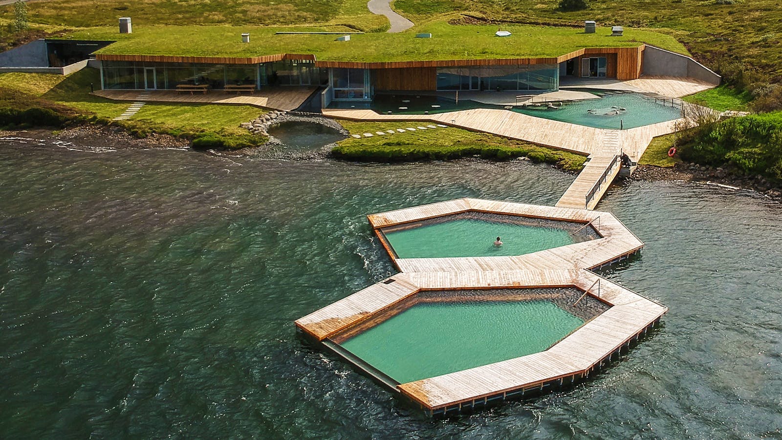 Vök Baths, designed by Basalt Architects