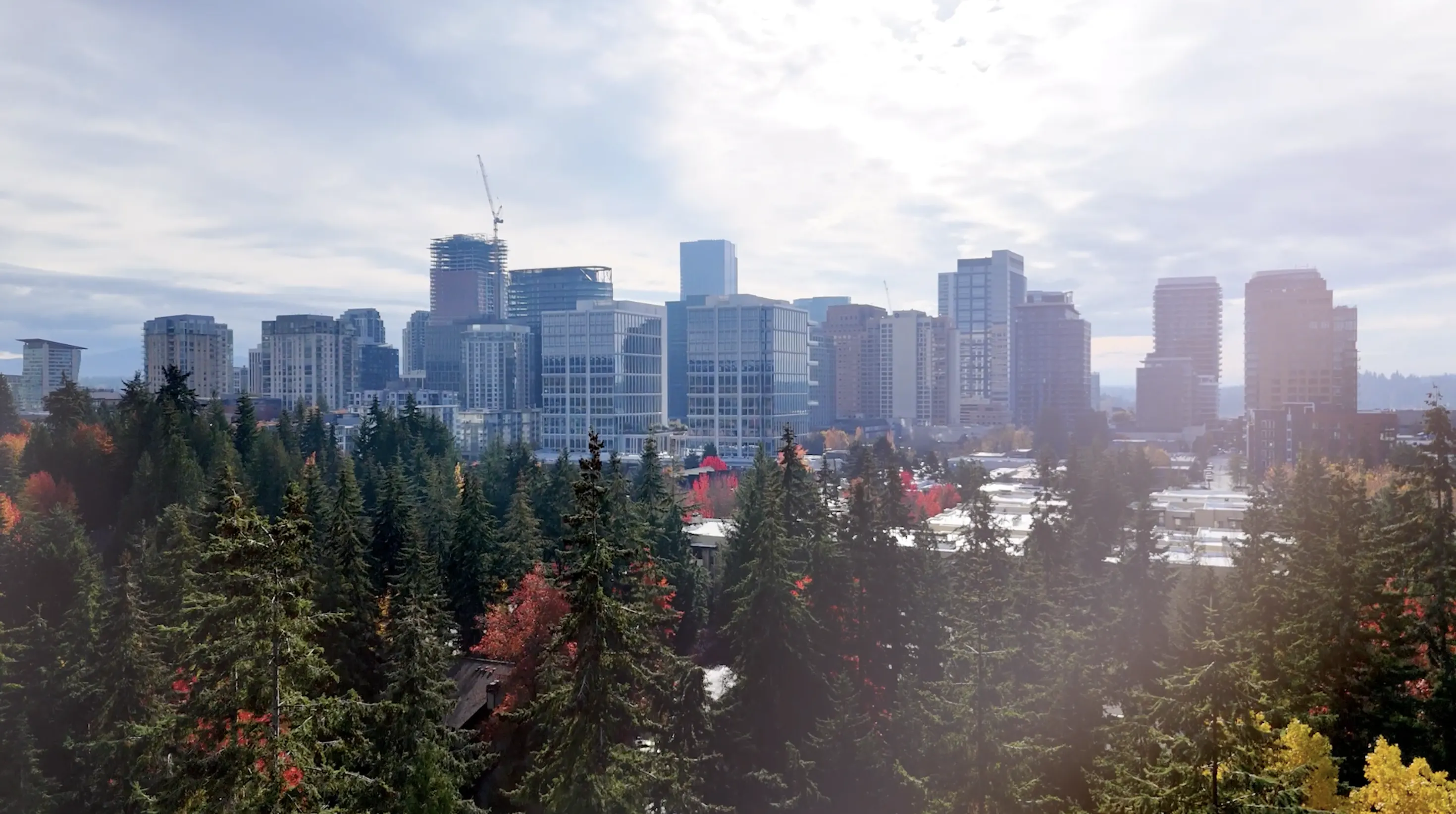 Drone footage in Canada and USA